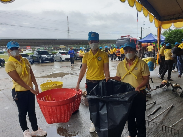 โครงการจิตอาสา "เราทำความดี ด้วยหัวใจ" ประจำปี 2565  ณ ชายหาด มหาวิทยาลัยแม่โจ้ -  ชุมพร อำเภอละแม  