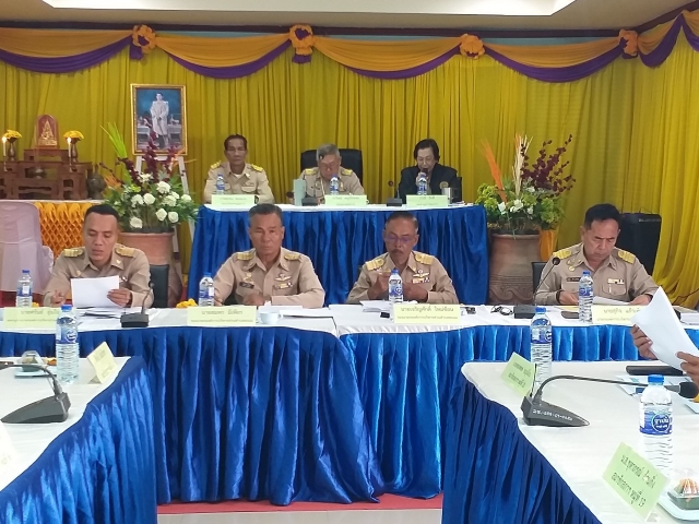 ประชุมสภาองค์การบริหารส่วนตำบลละแมสมัยสามัญ สมัยแรก ประจำปี 2568